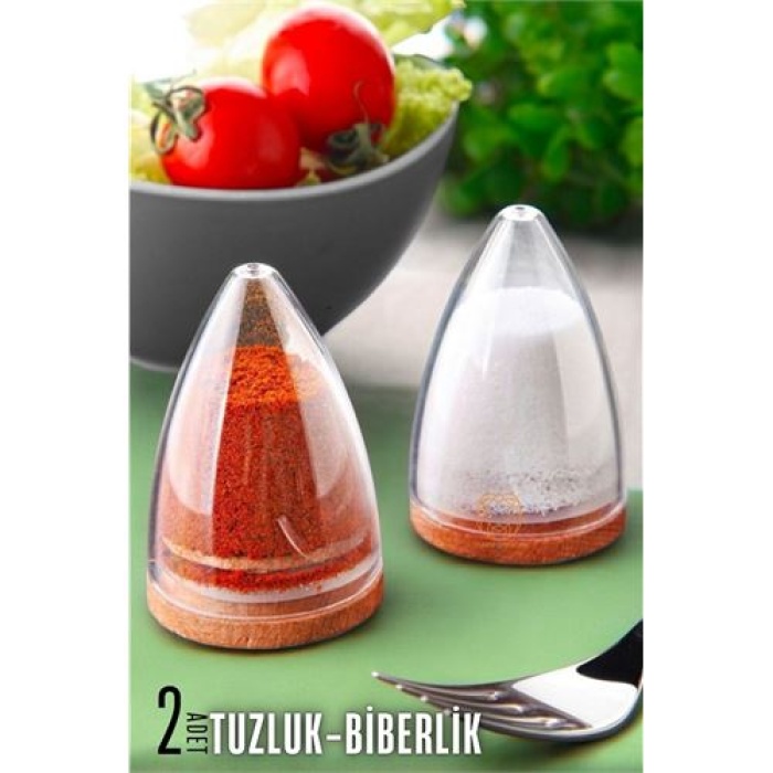 Turk Tuzluk Karabiberlik Seti Baldinotti Design