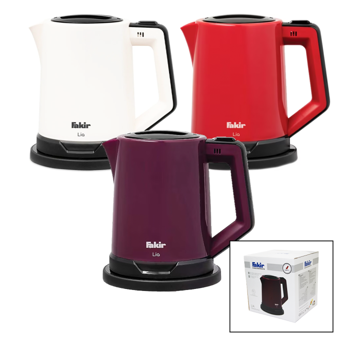 FAKİR LIA RENKLİ PLASTİK KETTLE SU ISITICISI 1.8LT 2000-2400W LİA (4767)