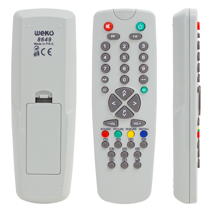 VESTEL-SEG-REGAL 3040 MİNİ KALIP TV KUMANDA (4767)