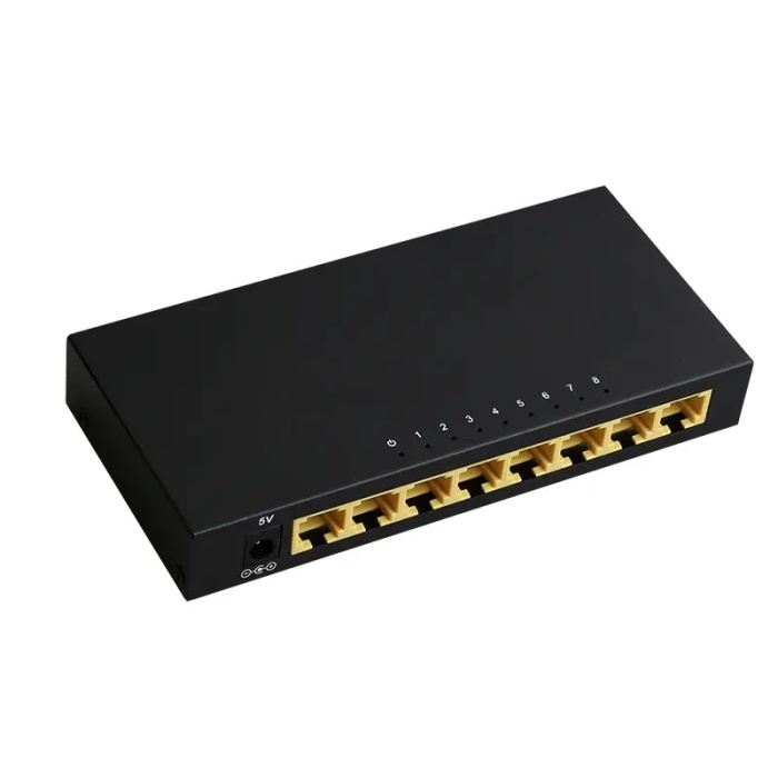 8 PORT 1000MBPS GİGABİT ETHERNET SWİTCH HUB (4767)