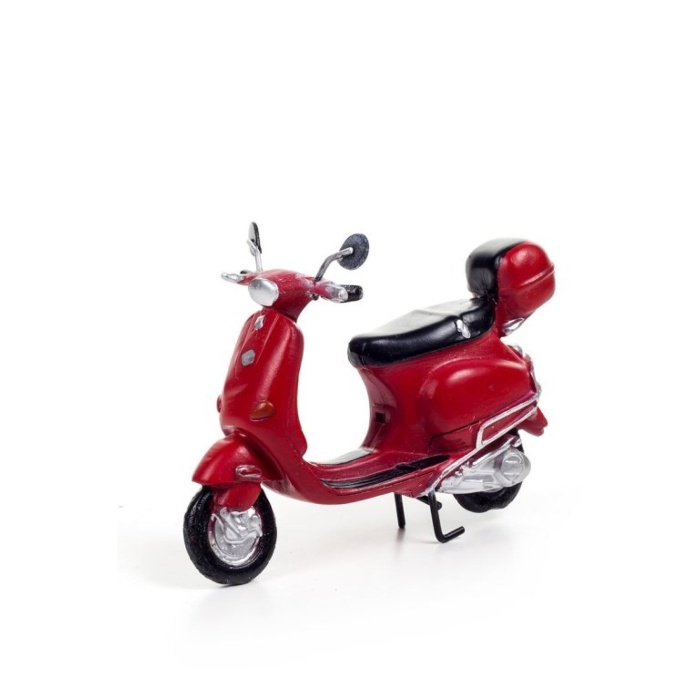 Nostaljik Klasik Dekoratif Scooter Motosiklet Biblo Süs (4767)