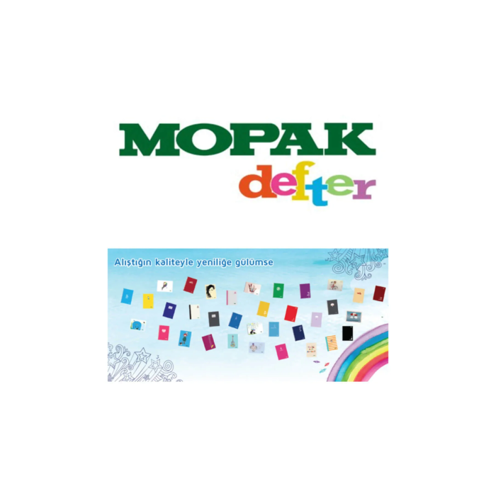 Mopak 40/1 Pp Kapak Lise Defteri 12li