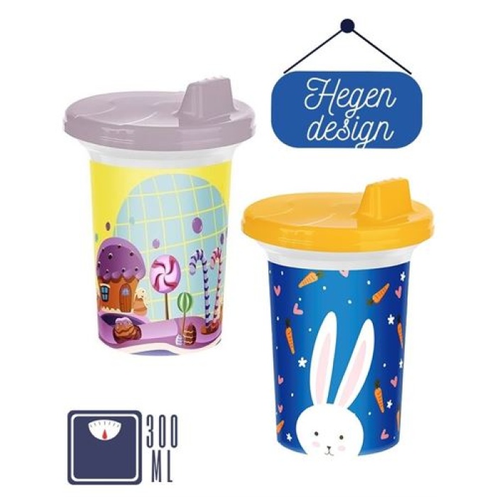 Turk Henge 2 Li Bebek Alıştırma Bardağı 300 ML