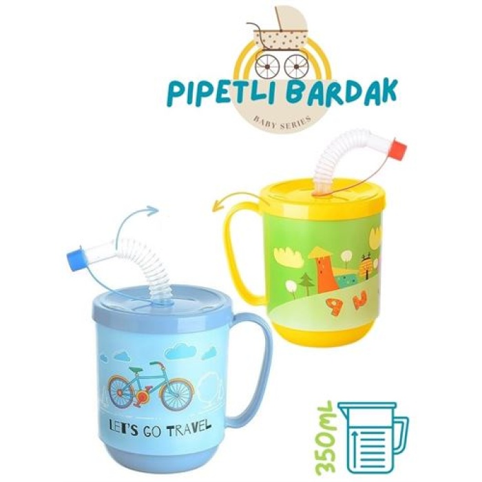 Turk 8 ADET Pipetli Bardak   Momma Design 718281