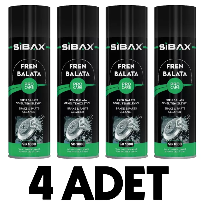 Sibax Fren Balata 500ML 4 Adet