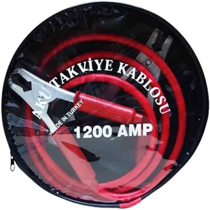 AKÜ TAKVİYE KABLOSU 1200 AMPER 2.3 METRE