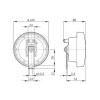 Bosch 0320223910 12v Set 300/374 Hz 115db Süperton Korna Set