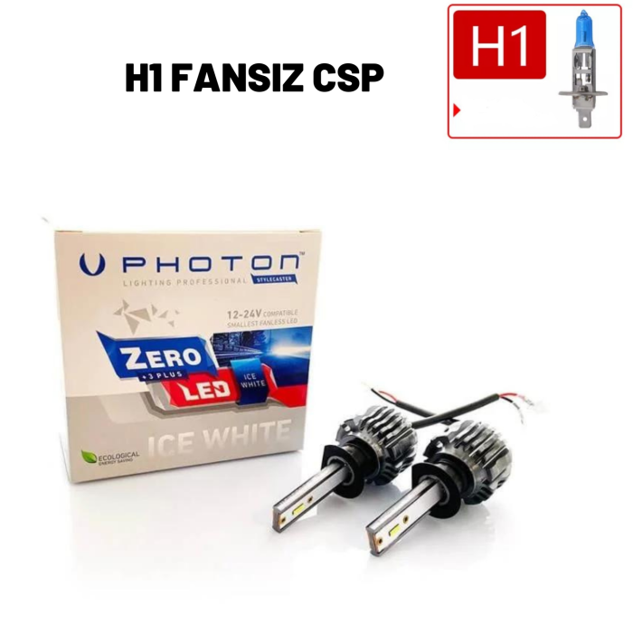 Photon Zero H1  Fansız Led Şimşek Etkili Led Xenon