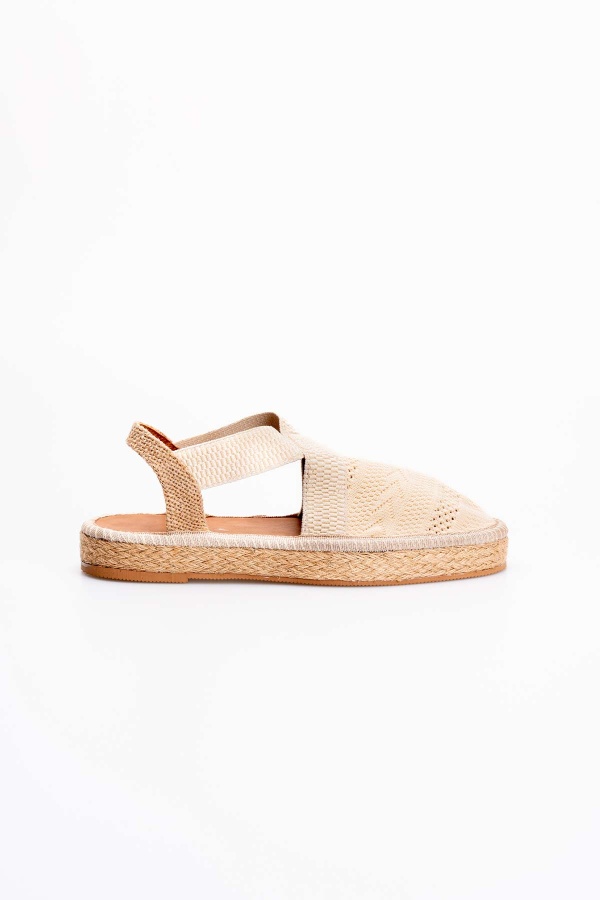 Larissa Bej Triko Espadril Sandalet M019C