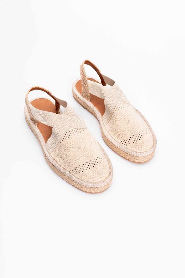 Larissa Bej Triko Espadril Sandalet M019C