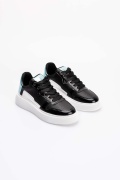 Giovanna Siyah Lame Renkli Sneaker M023A