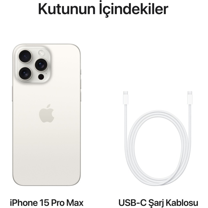 iPhone 15 Pro Max 256 GB (İthalatçı Garantili)