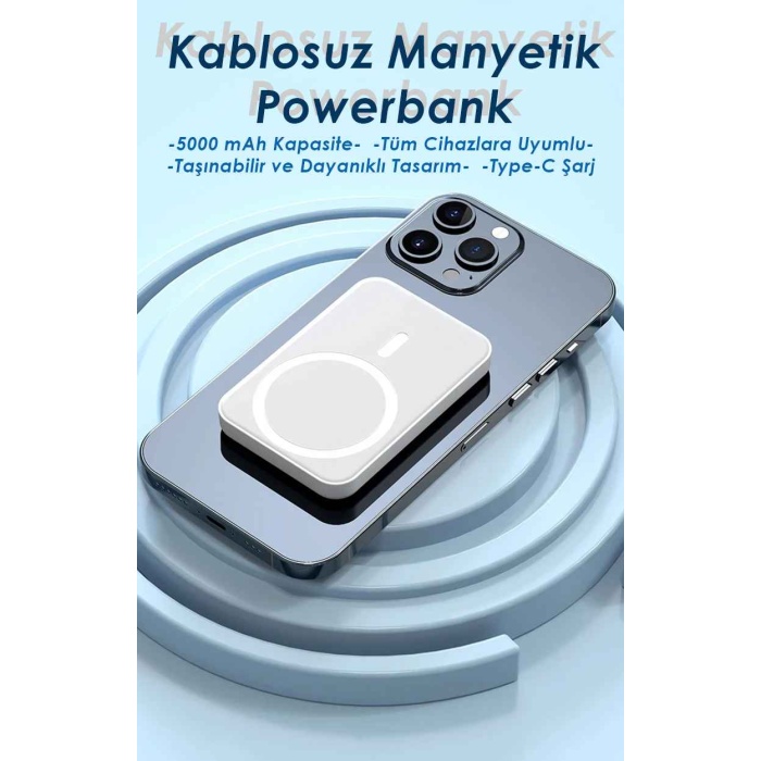 Kablosuz Magsafe Powerbank