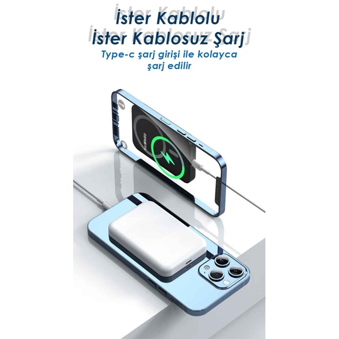 Kablosuz Magsafe Powerbank