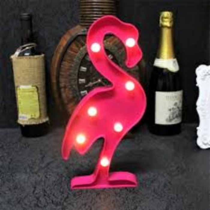 Flamingo Tasarımlı Led Lamba