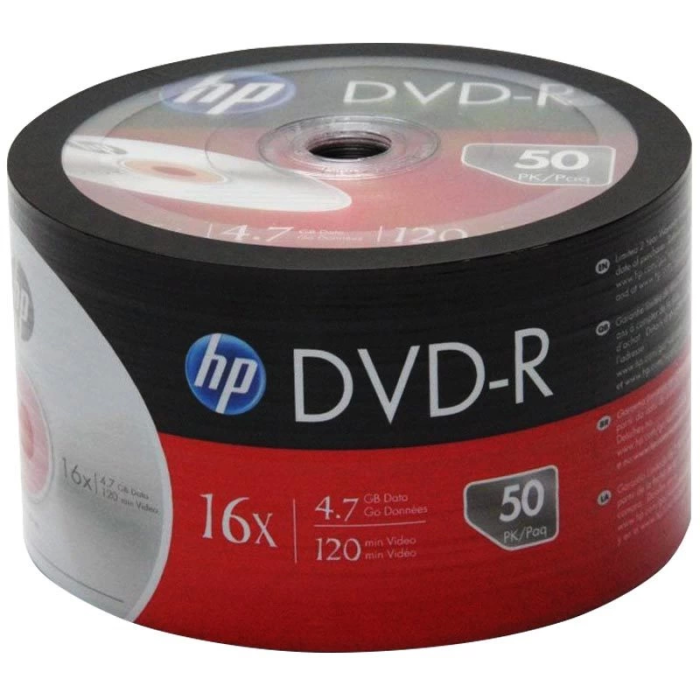 Hp Dme00070-3 Dvd-r 4.7 Gb 120 Min 16x 50li Paket Fiyat