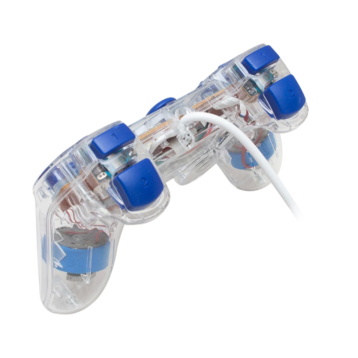 Ucom-704 Double Shock Şeffaf Joypad Oyun Kolu