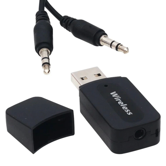 Pm-15152 3.5 Jack Usb To Wıreless Aux Musıc Receıver Çevirici