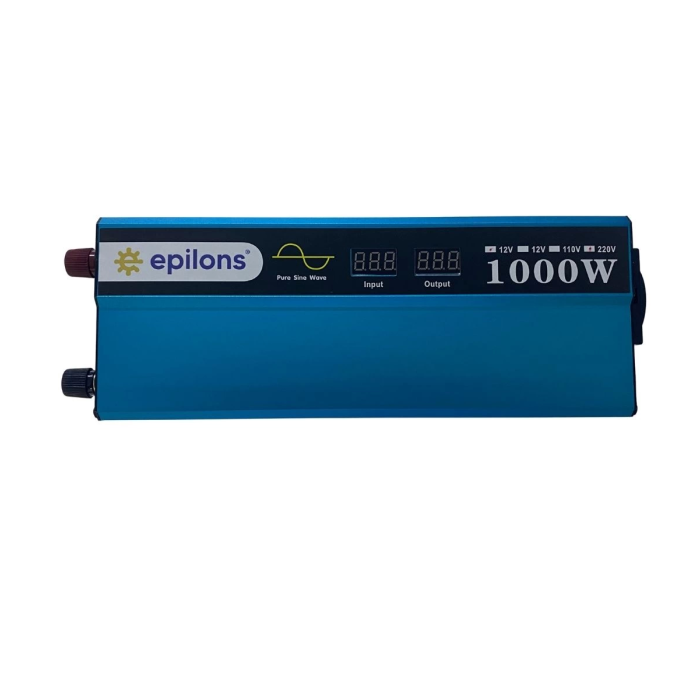 Epilons 12v 1000w Tam Sinus İnverter (220v Çevirici) - Taşınabilir Güç Kaynağı