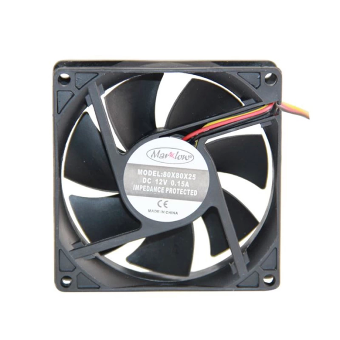 Ic-216 Fırçasız Dc Fan 80x80x25mm 12 Volt 3 Pin Marxlow