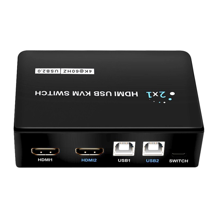 Pm-11789 4k Hdmı Usb Kvm Swıtch 2x1