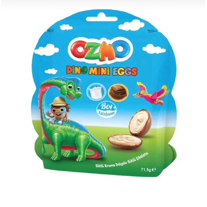 Ozmo Dino Mini Eggs 71.5 gr