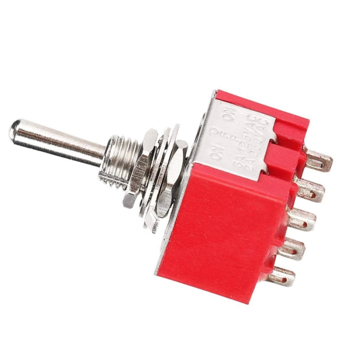 Toggle Switch On-off-on Ø6mm Mts-303 Ic-148b