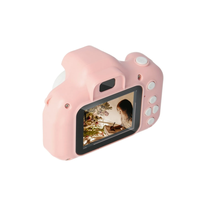 Mini 1080p Hd Kamera Çocuklar İçin Dijital Fotoğraf Makinesi 2.0 Inç Ekran (pembe)
