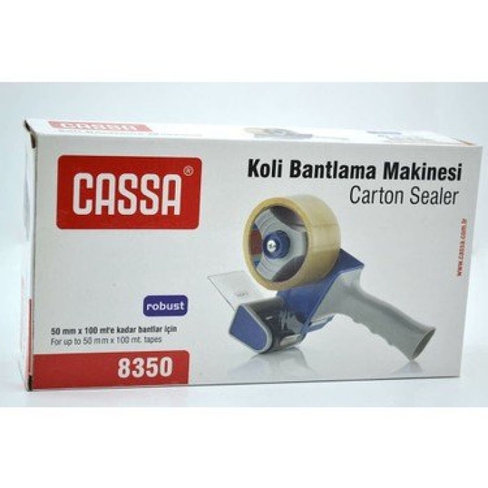 Cassa 8350 Koli Bant Makinası 50x100 Mt.Robust