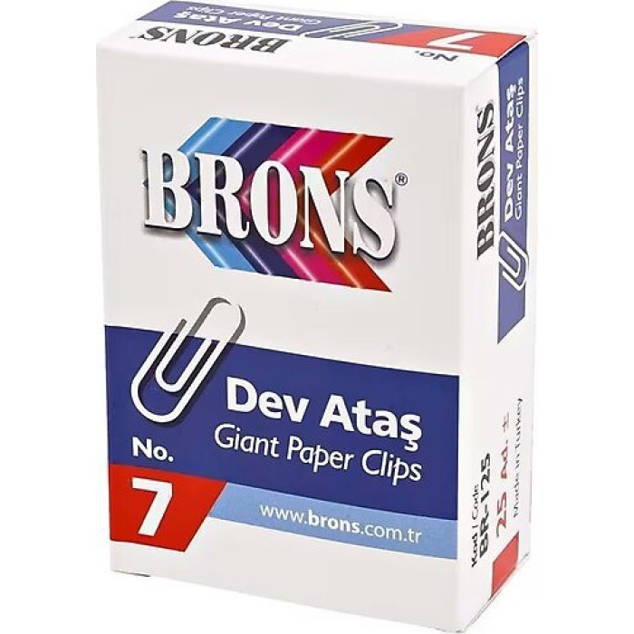 Brons Br-125 Ataş No:7 3 Paket