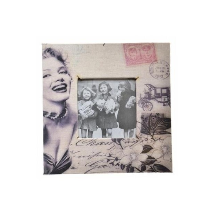 BUFFER® Decotown Marilyn Monroe Tasarım Ahşap Resim Fotoğraf Çerçevesi