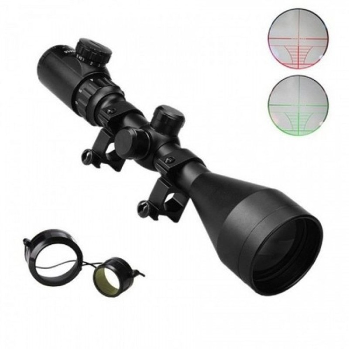 Aim 3-12X50E Çıft Işıklı Zoomlu Tüfek Dürbün