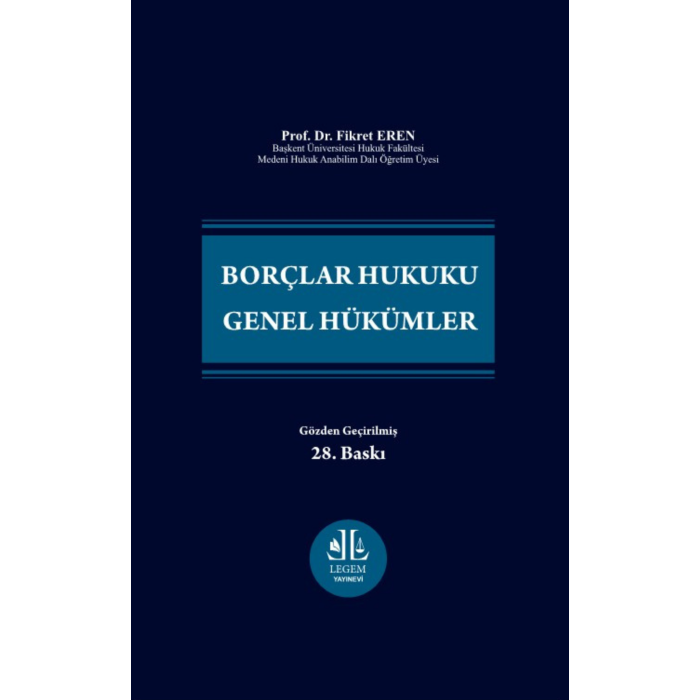 Borçlar Hukuku Genel Hükümler