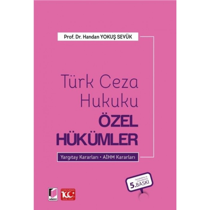 Türk Ceza Hukuku Özel Hükümler