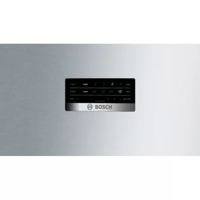 BOSCH Serie | 4 altta donduruculu buzdolabı A++ 203 x 70 cm Paslanmaz çelik görünüm