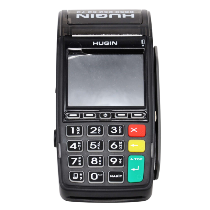 Hugin Tiger Yeni 4G T300 Yeni Nesil Eft Pos Kasa+10 Adet rulo + çanta