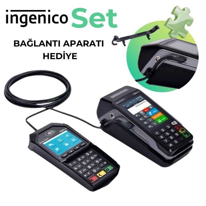 İngenico Move 5000F Mobil Eft Pos Kasa + Pinpad