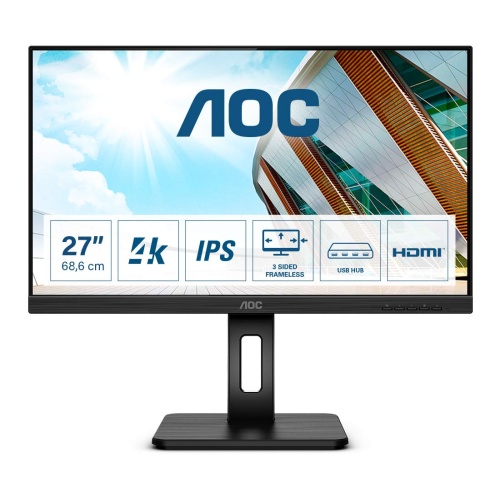 Aoc 27  u27p2ca 4k 4ms 60 hz hdm dp usbc