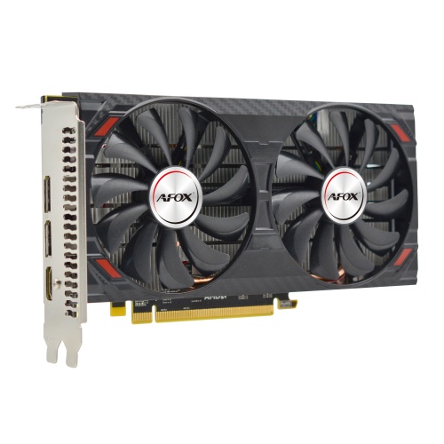 Afox  radeon rx 5500xt 8gb gddr6 128 bit afrx5500xt-8gd6h4