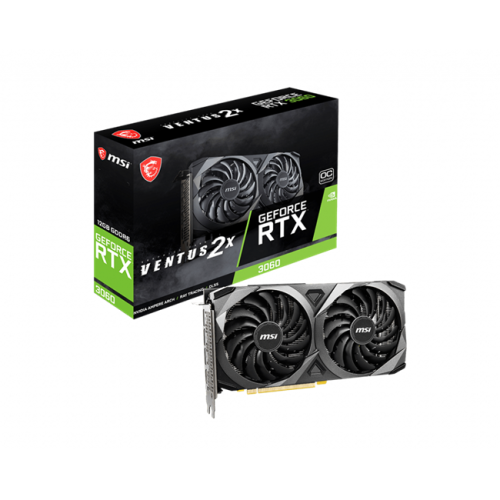 MSI  GEFORCE RTX3060 VENTUS 2X 12G OC 12GB GDDR6 192BIT 1XHDMI 3XDP EKRAN KARTI