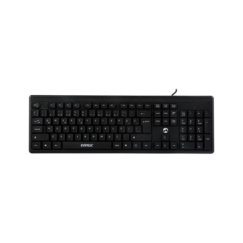 Everest  KB-1002 Siyah USB Standart Q Klavye