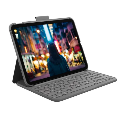 LOGITECH  SLİM FOLİO FOR İPAD 10.9 (10TH GEN) - GRİ (TÜRKÇE LAYOUT) 920-011415