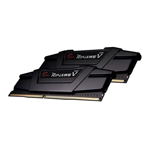 GSKILL  RipjawsV Siyah DDR4-4000Mhz CL18 16GB (2X8GB) DUAL (18-22-22-42) 1.35V