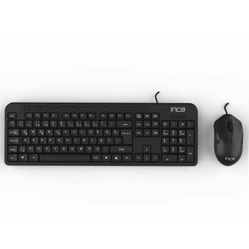 INCA IMK-375T WIRED MULTIMEDIA Q KLAVYE&MOUSE SET