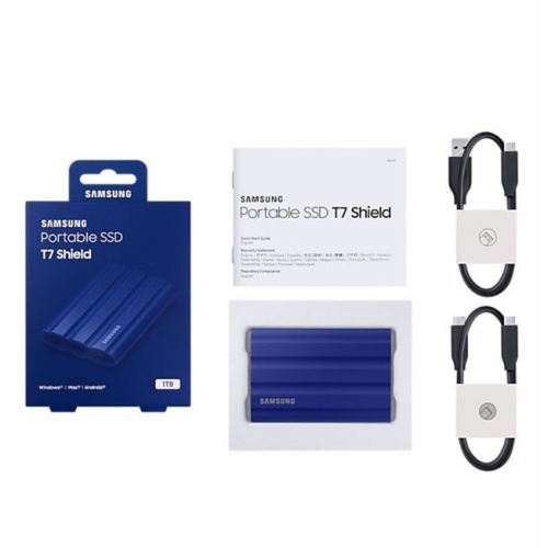 Samsung MU-PE1T0R/WW  T7 1TB Usb3.2 Taşınabilir Mavi