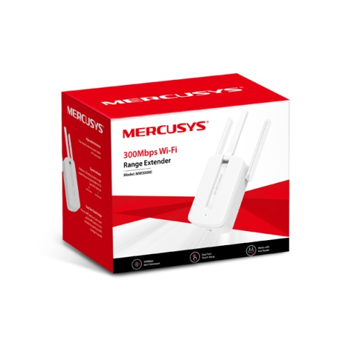 MERCUSYS TP-LINK  MW300RE 300Mbps KABLOSUZ N MENZİL GENİŞLETİCİ