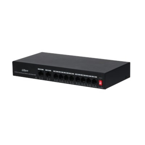 DAHUA PFS3010-8ET-65 8 Port PoE Yönetilemez Switch