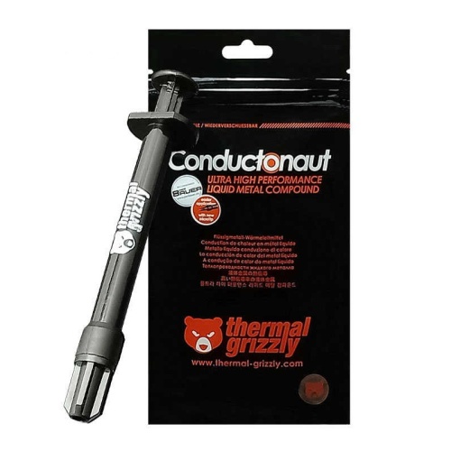 THERMALGRIZZLY TG-C-005-R Conductonaut Likit Metal 5gr 73W Yüksek Performanslı Termal Macun