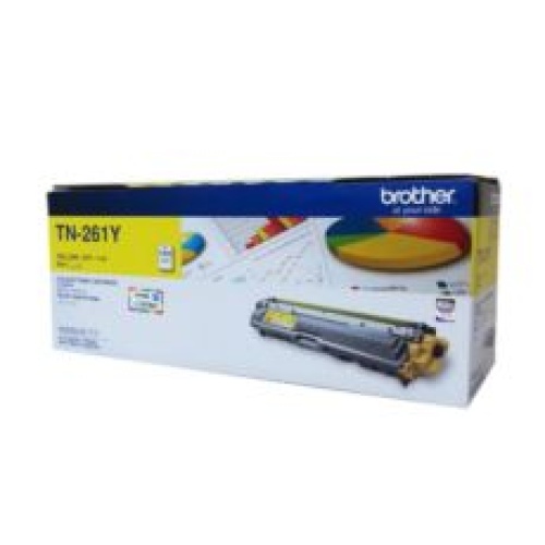 BROTHER TN261Y HL-3150CDN HL-3170CDW MFC-9140CDN MFC-9330CDW 1400 SAYFA Sarı TONER