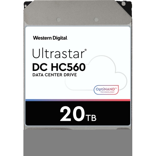 HGST WD ULTRASTAR, WUH722020BLE6L4, 3.5, 20TB, 512Mb, 7200 Rpm, 7/24 Enterprise, DATA CENTER-GÜVENLİK-NAS-SERVER, HDD (DC HC560) (0F38785)